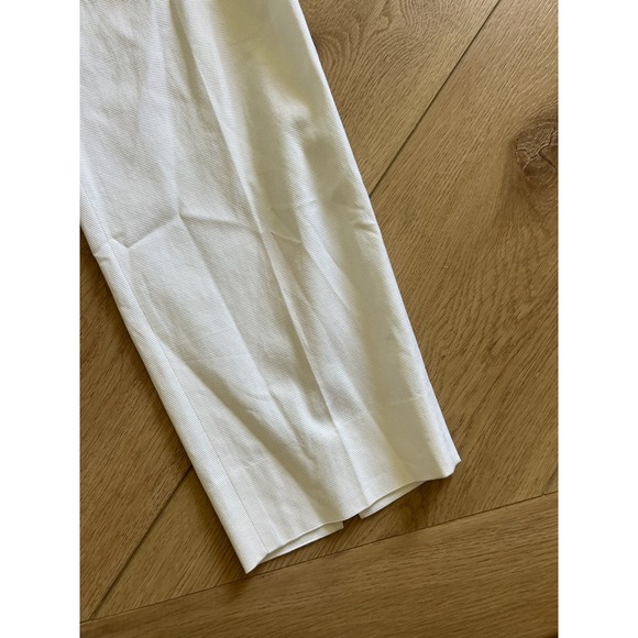 Piazza Sempione High-Rise Straight Leg Trousers - White, Formal, Career‎ - Picture 3 of 8